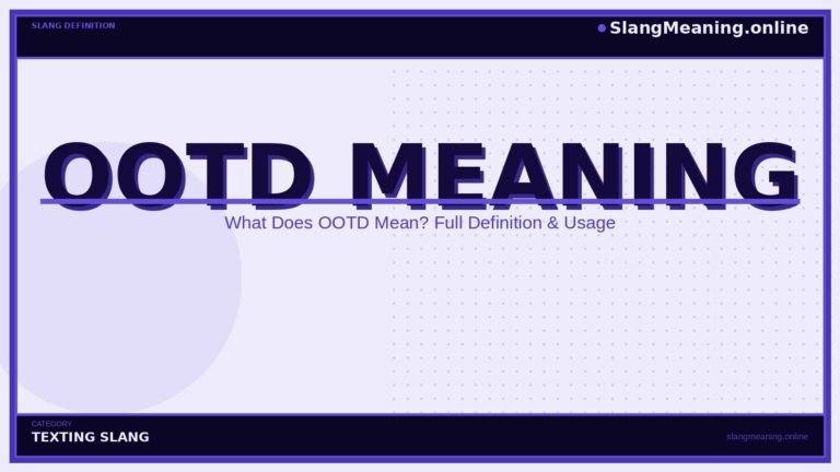 ootd-meaning