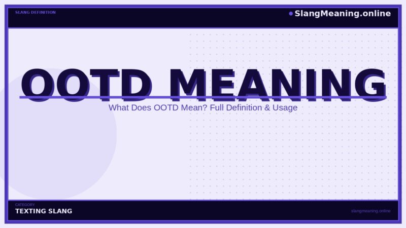 ootd-meaning