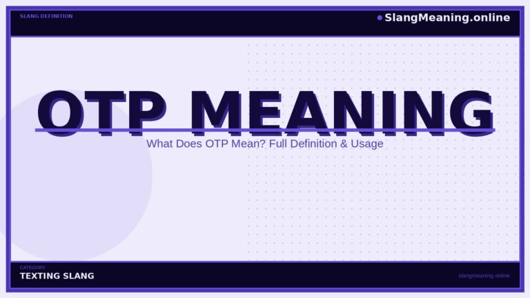 otp-meaning
