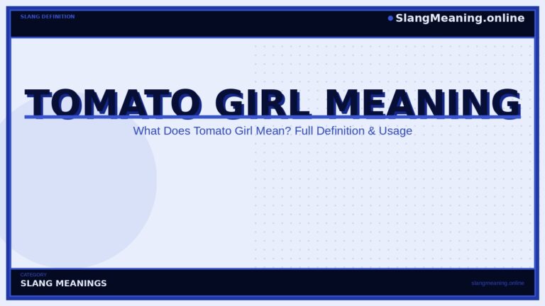 tomato-girl-meaning