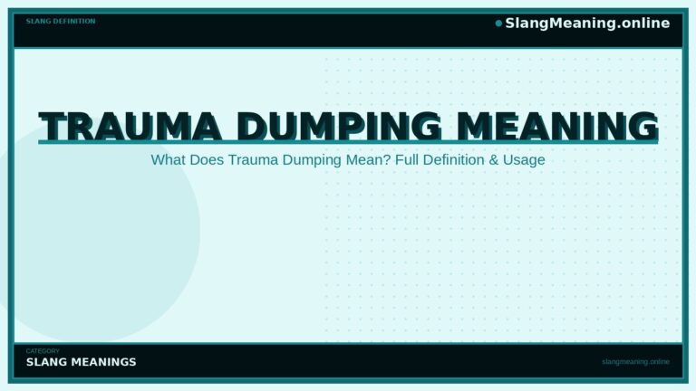 trauma-dumping-meaning