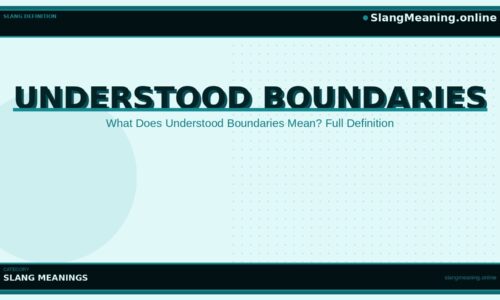 understood-boundaries
