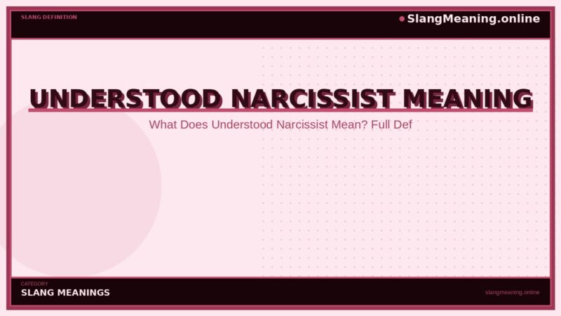 understood-narcissist-meaning