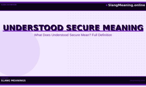 understood-secure-meaning
