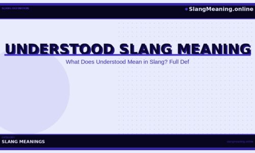 understood-slang-meaning