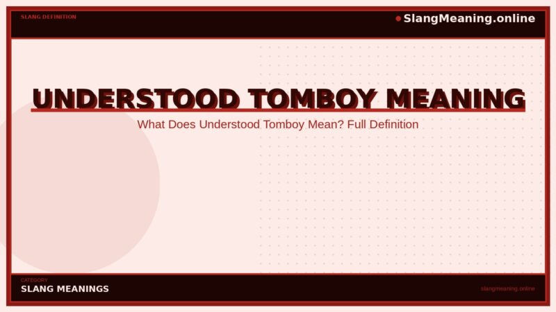 understood-tomboy-meaning