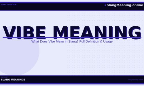 vibe-meaning