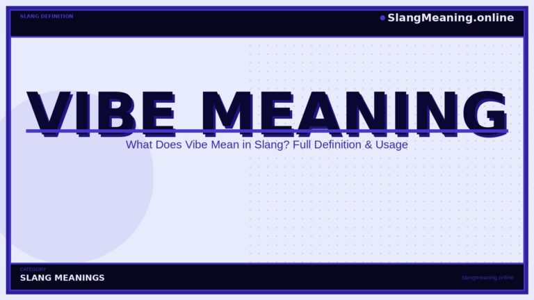 vibe-meaning