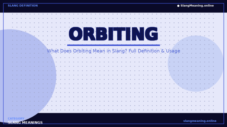 orbiting-meaning