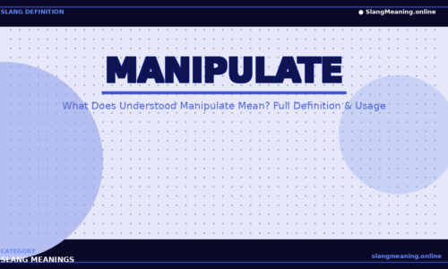 understood-manipulate-meaning