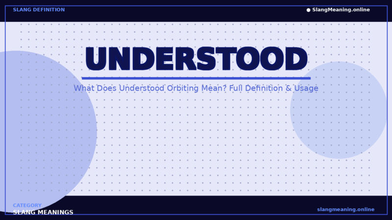 understood-orbiting