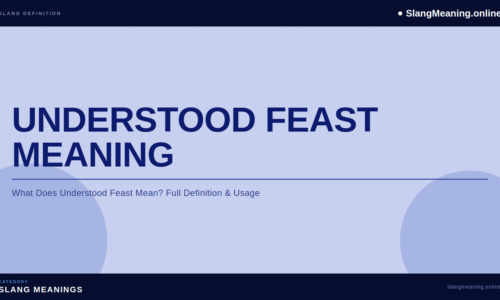 understood-feast-meaning
