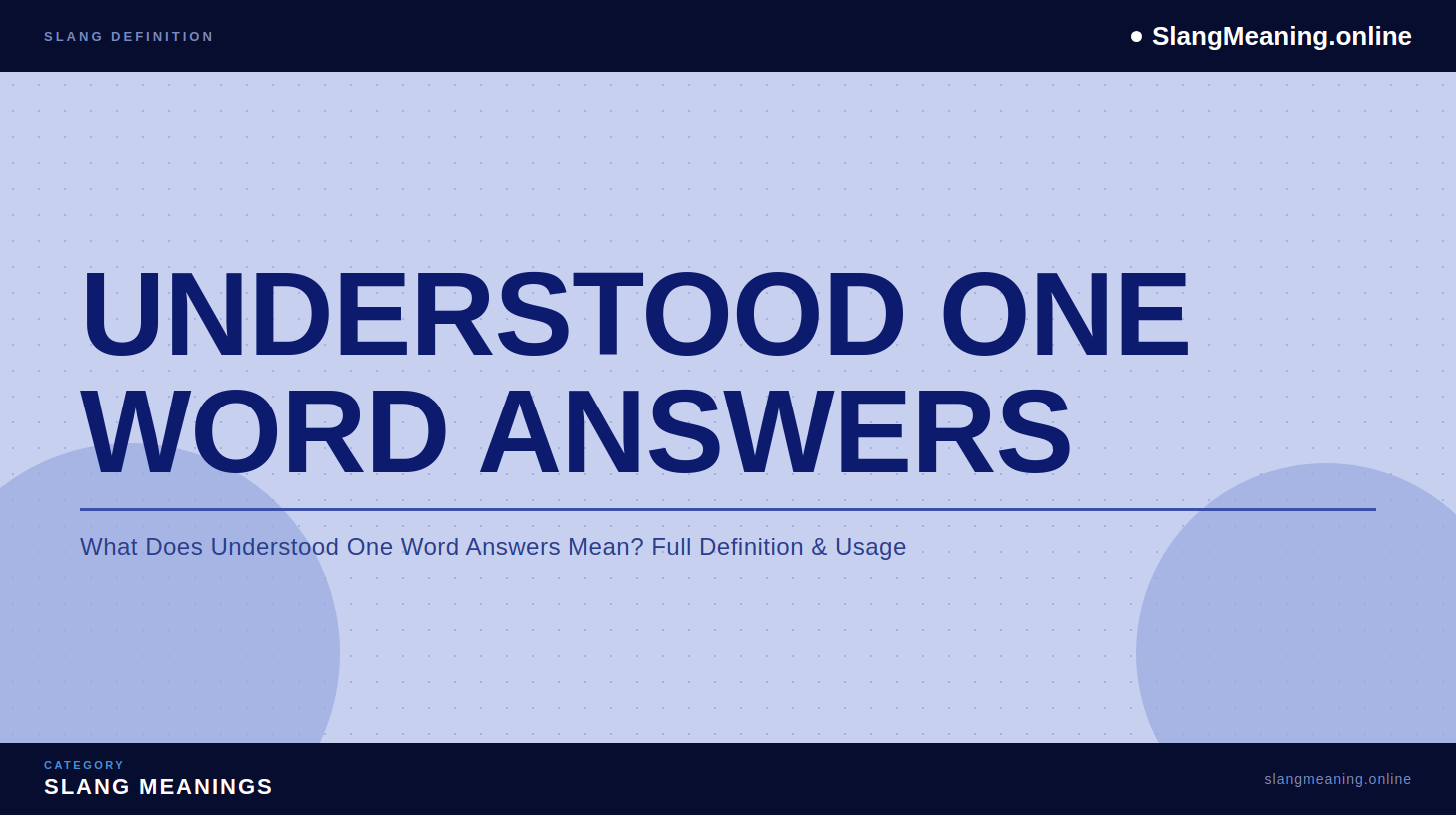 understood-one-word-answers understood-one-word-answers