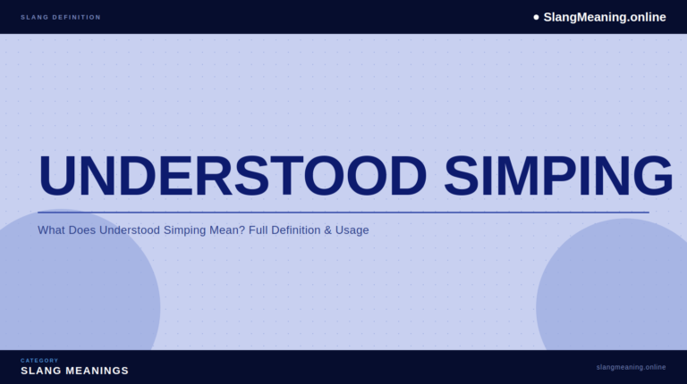 understood-simping