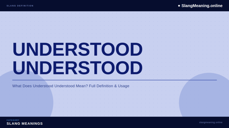 understood-understood
