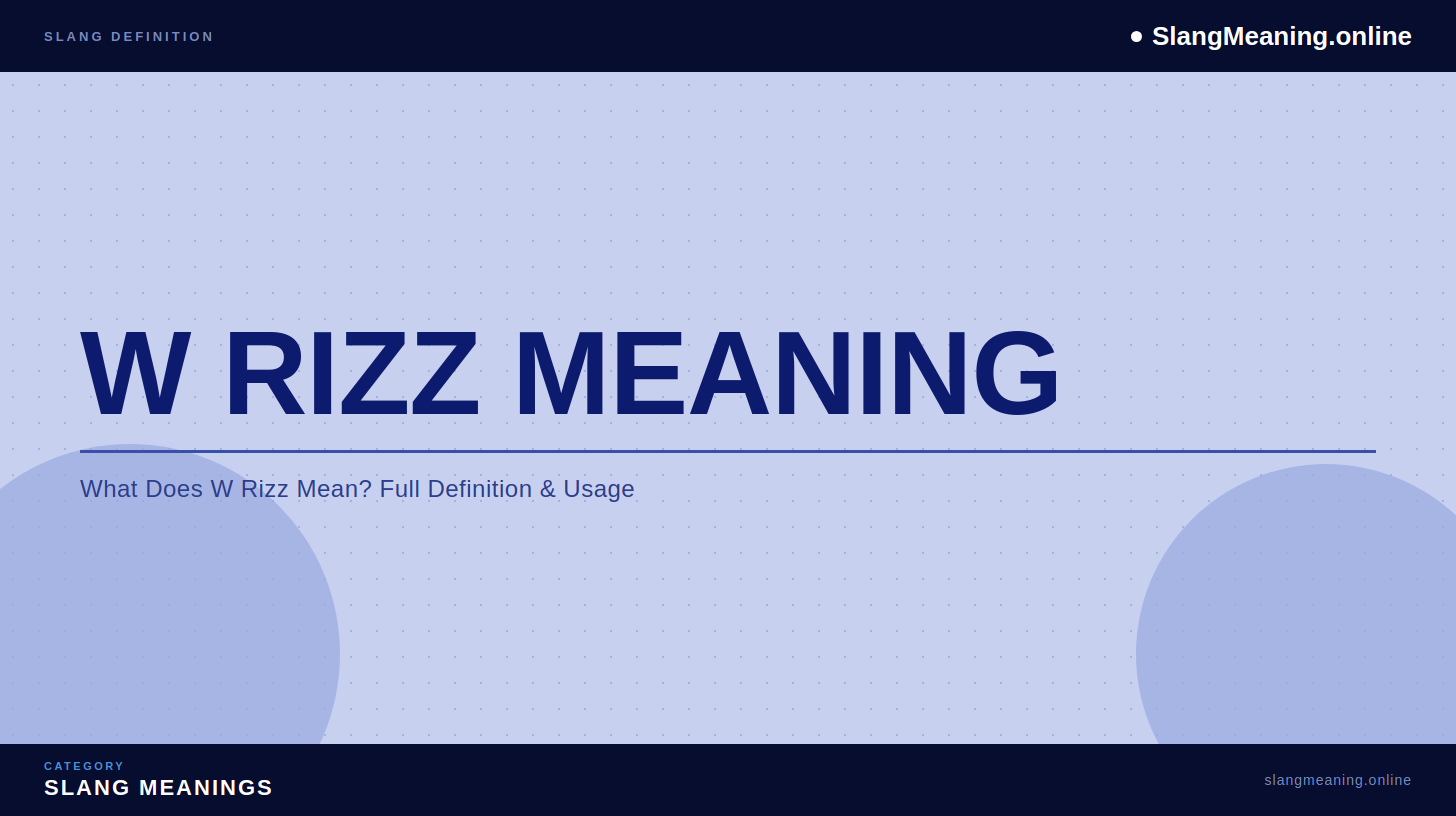 w-rizz-meaning w rizz meaning